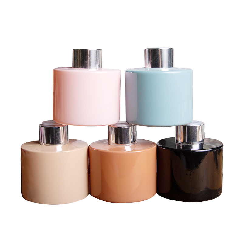 120ml colorful glass home decor air fresh reed diffuser